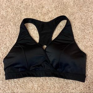 Supportive Black Sports Bra
